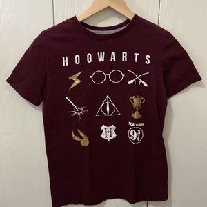 Old Navy Harry Potter Burgundy Tee